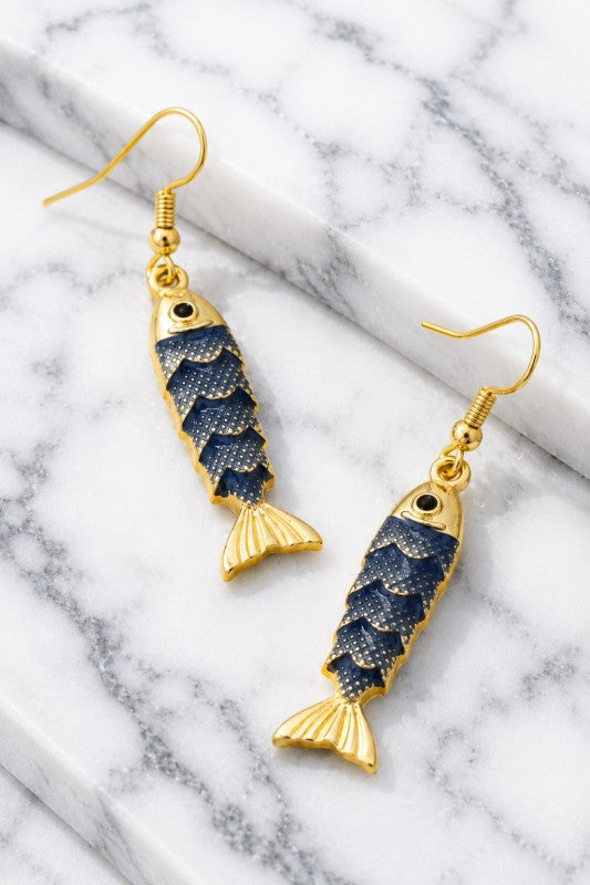 Beely Fish Earrings