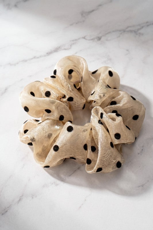Biah Polka Dot Scrunchie