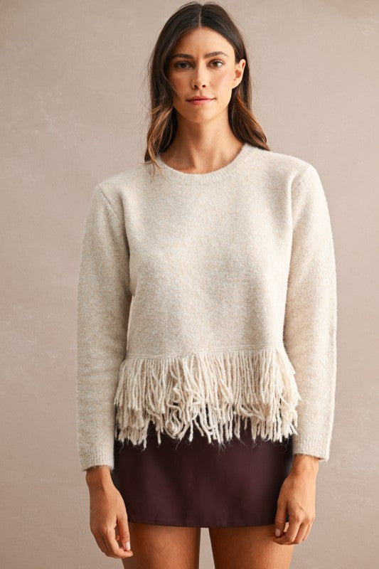 Francis Fringe Sweater