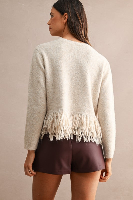 Francis Fringe Sweater