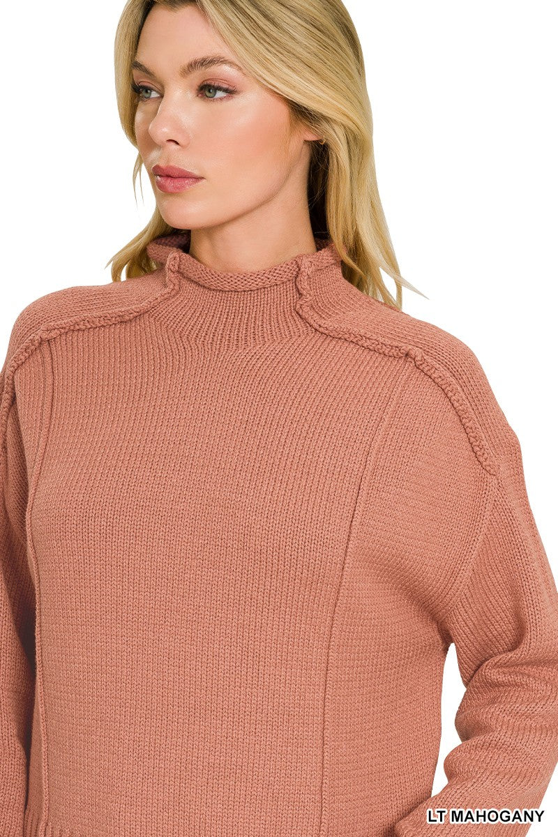 Riva Mock Neck Sweater