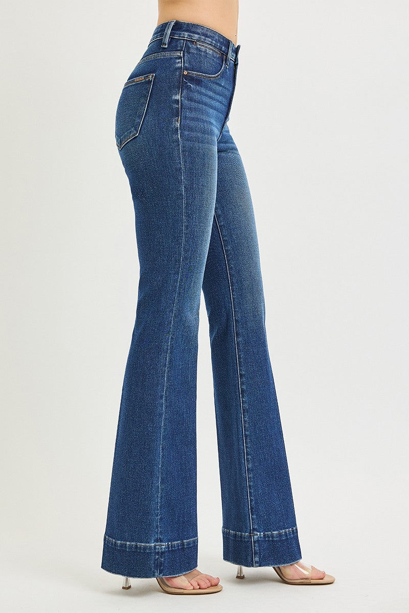 RISEN Barton High Rise Flare Jeans PREORDER
