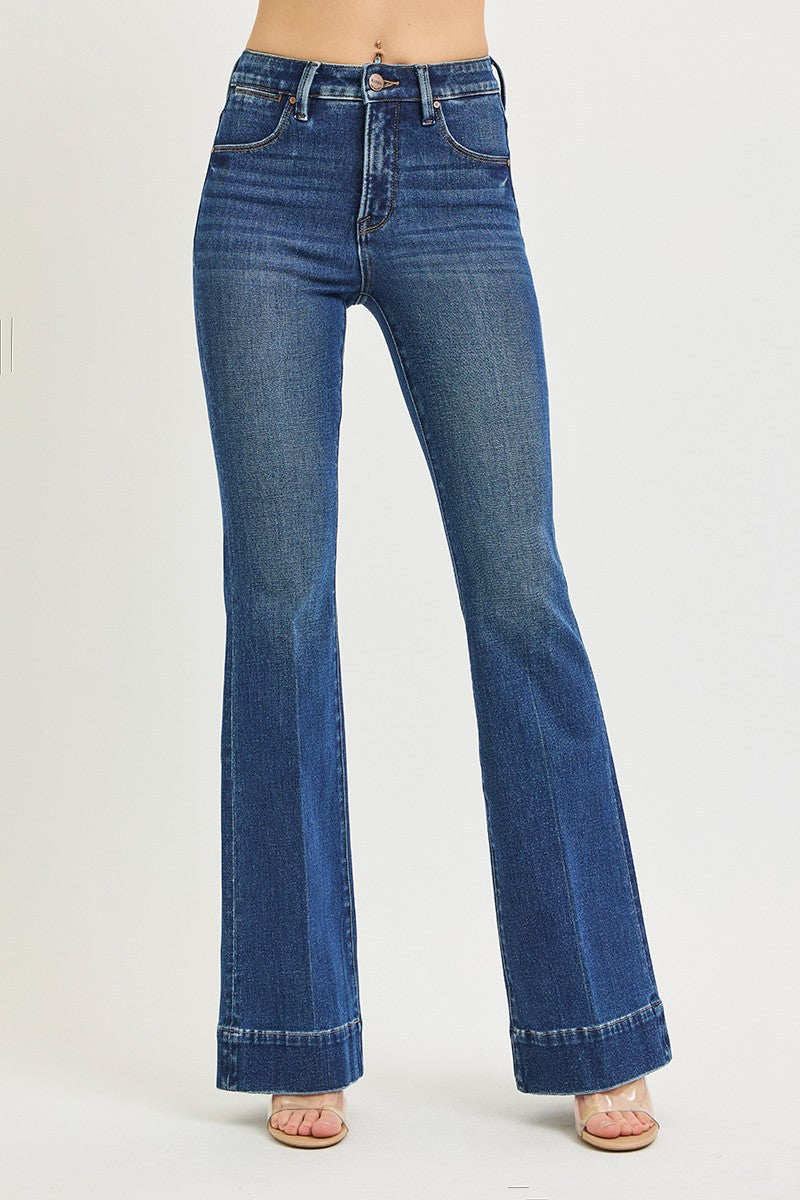RISEN Barton High Rise Flare Jeans PREORDER