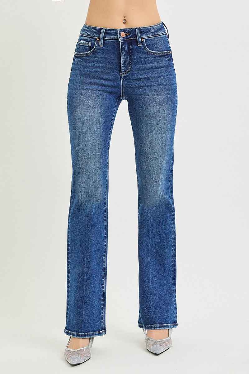 Risen Verna High Rise Straight Jeans