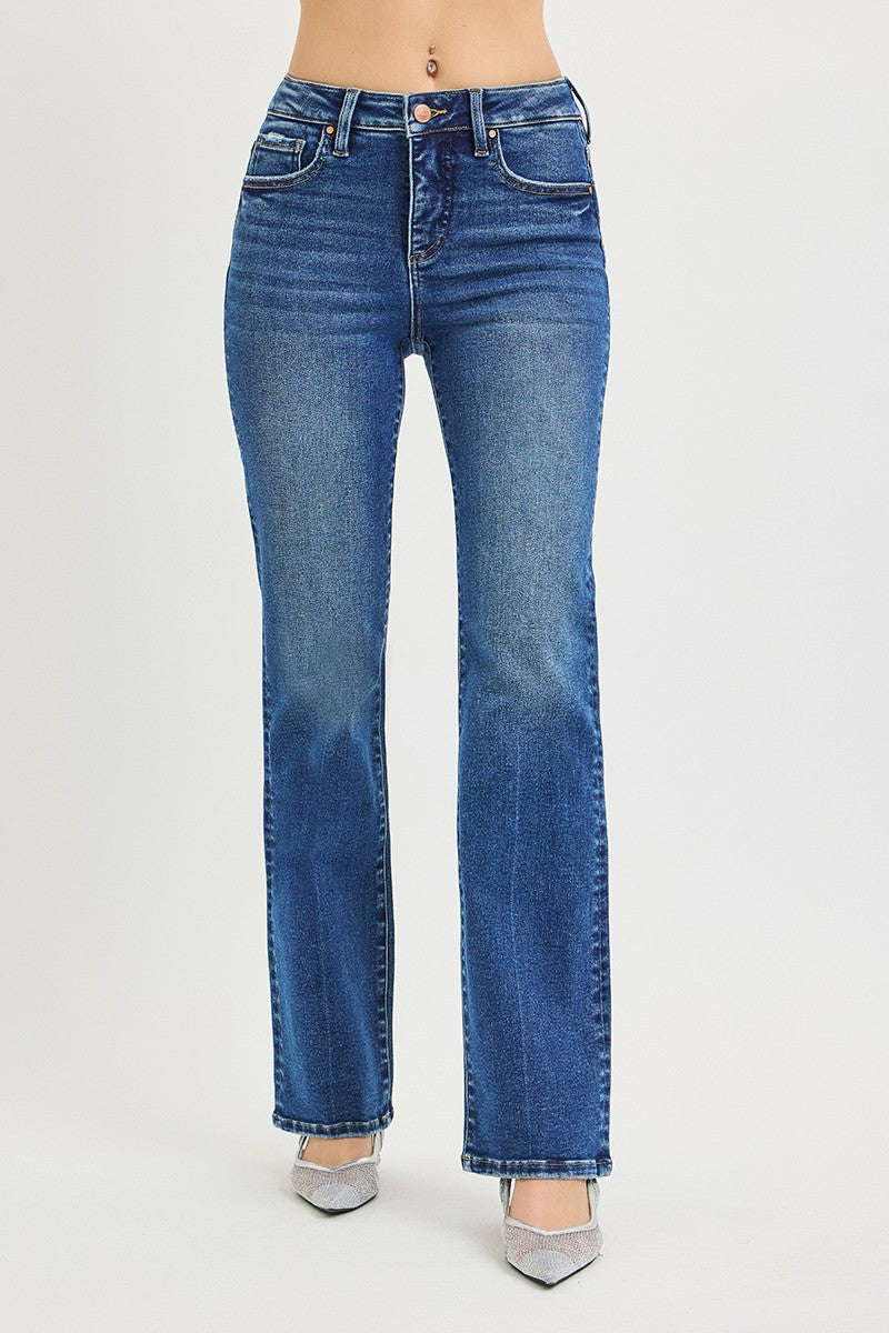 Risen Verna High Rise Straight Jeans