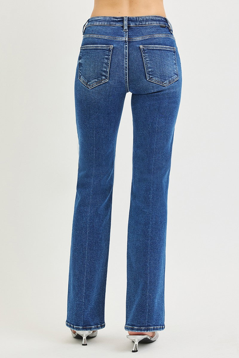 Risen Verna High Rise Straight Jeans