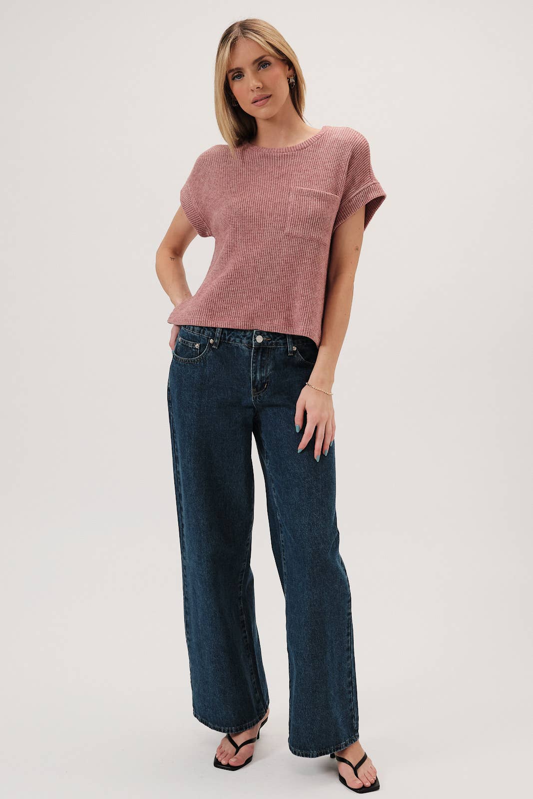 Rosie Knit Pocket Top PREORDER