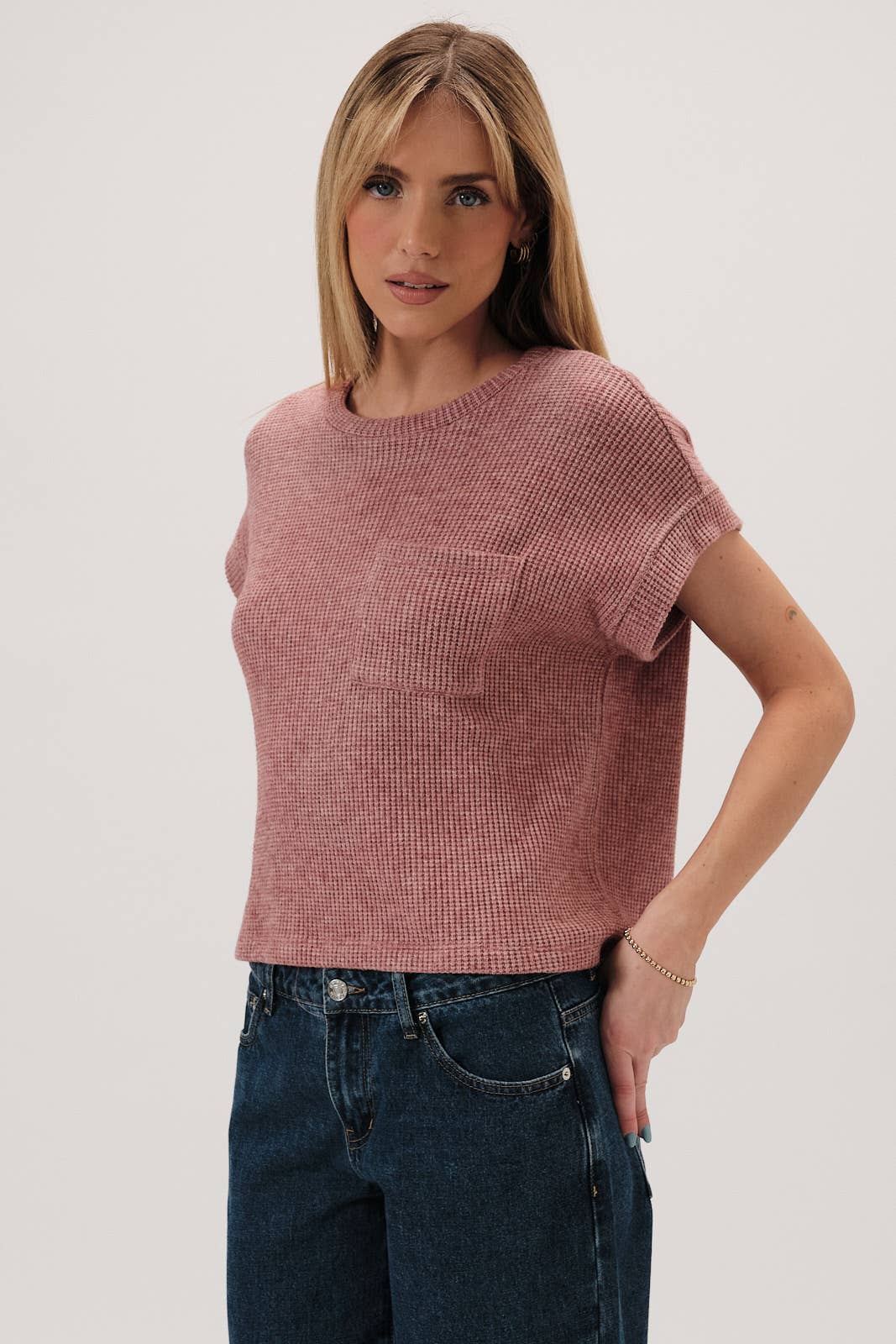Rosie Knit Pocket Top PREORDER