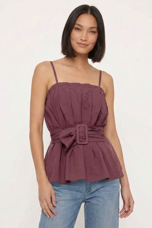 Amsterdam Buckle Tank Top