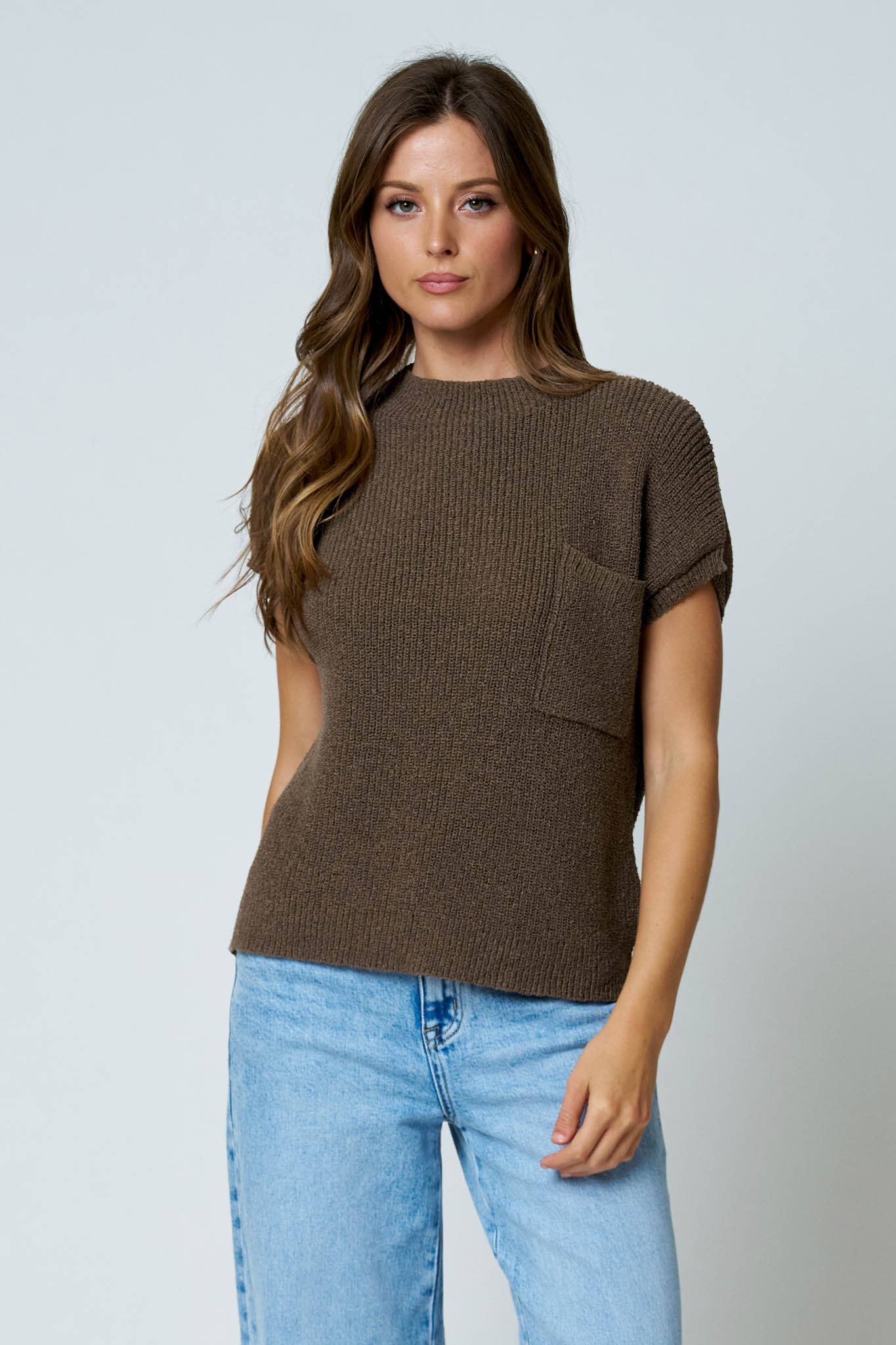 Deitz Short Sleeve Sweater Top (2 Colors!) PREORDER