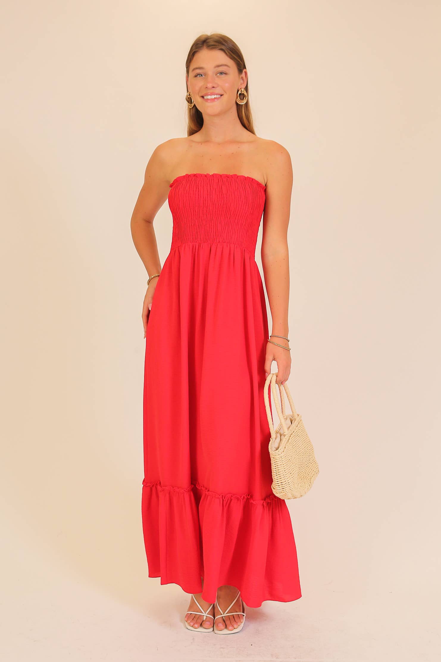 Brooklyn Strapless Maxi Dress FINAL SALE