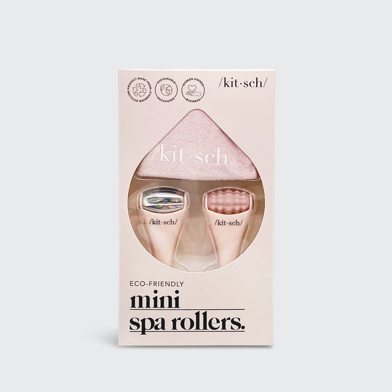 KITSCH Mini Spa Rollers 2pc Set