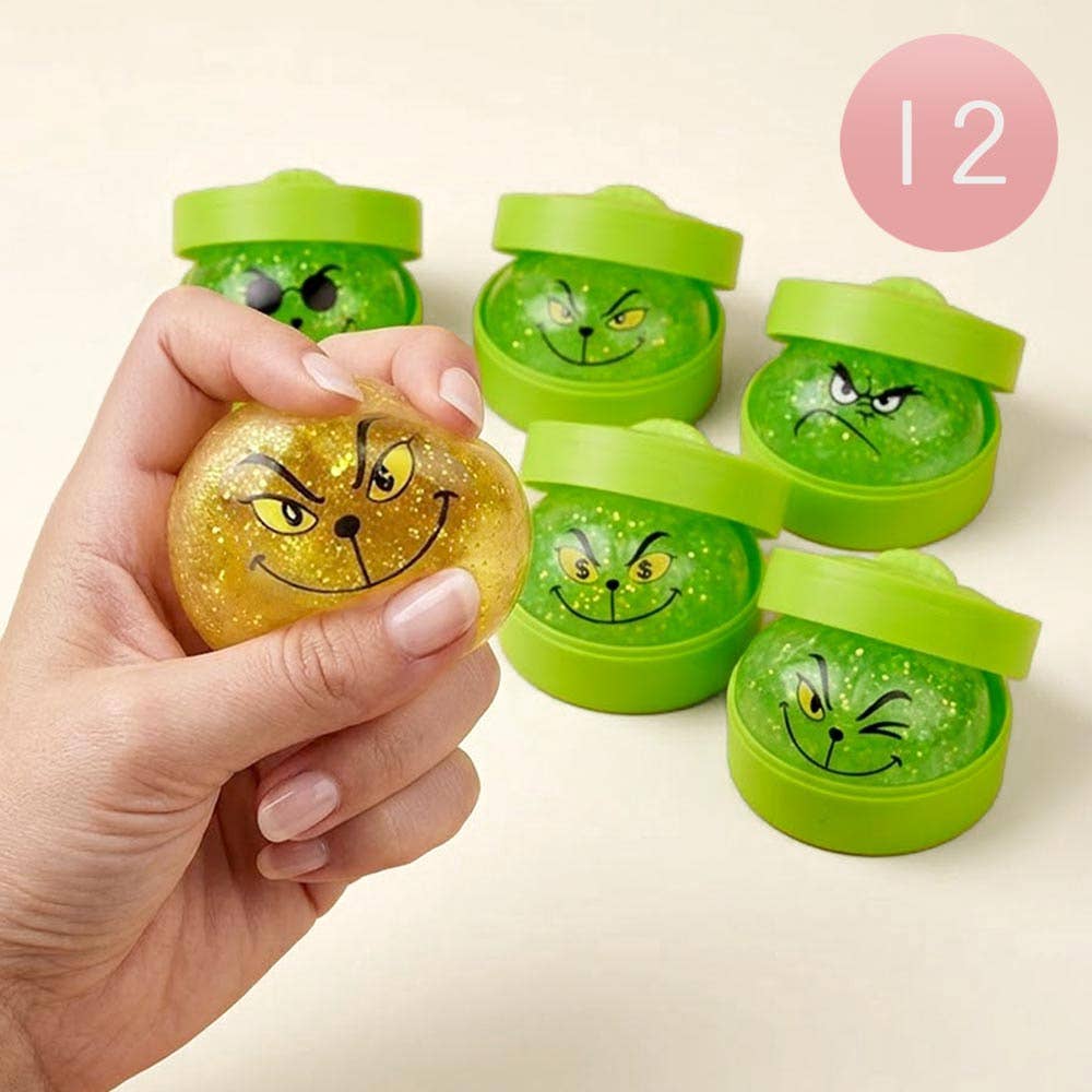 Grinch Dumpling Mystery Squishy Toy