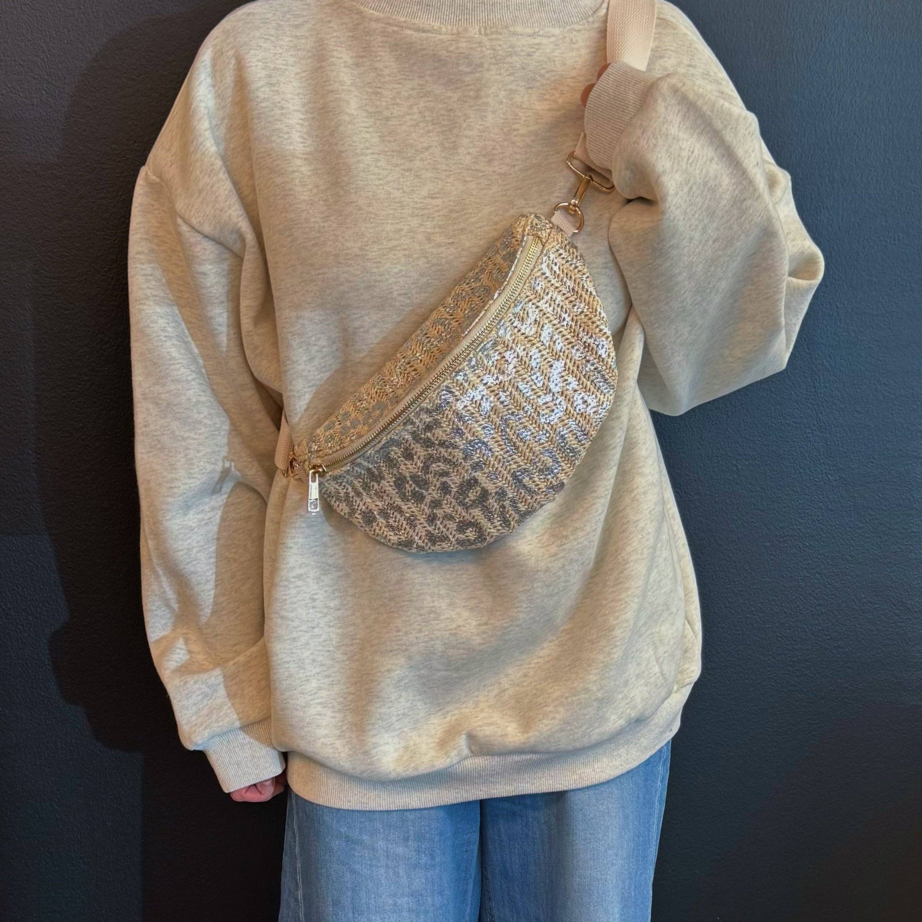 Devi Edge Breeze Cheetah Belt Sling Bag (2 Colors!) FINAL SALE