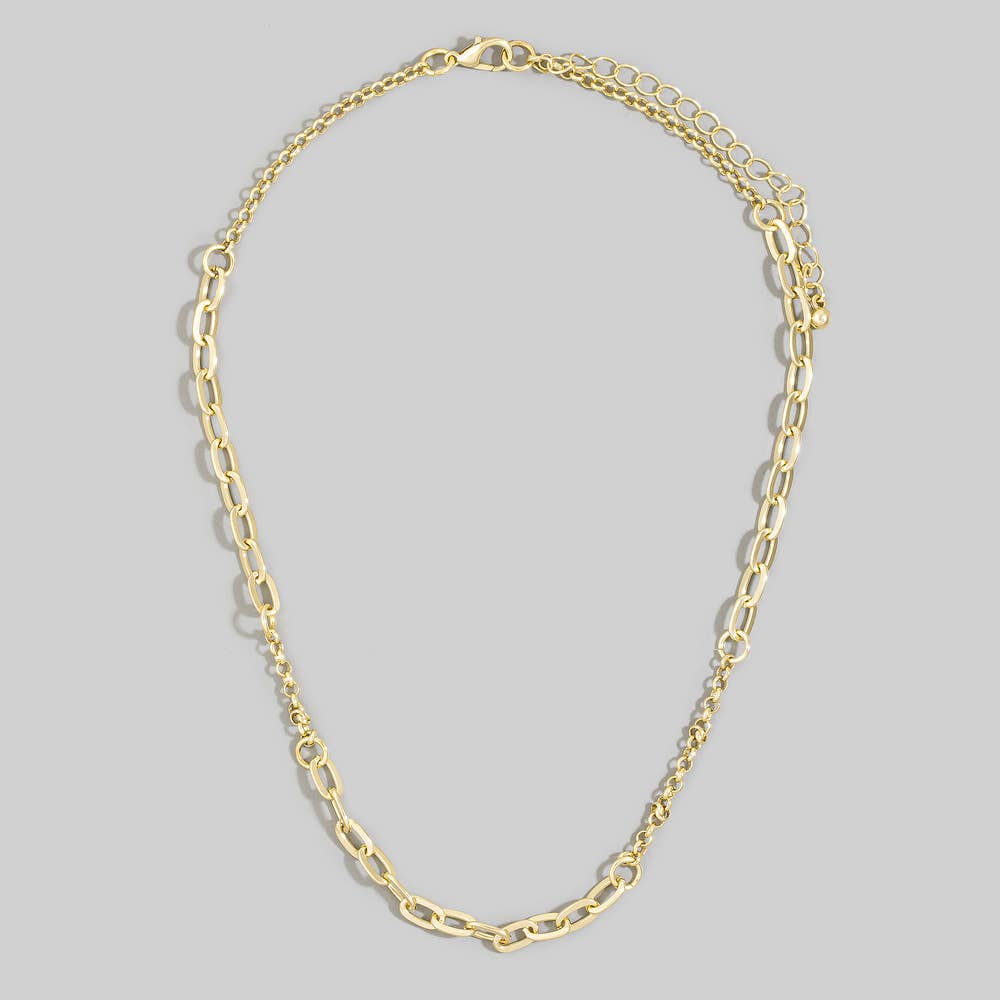 Asha Mixed Link Chain Necklace