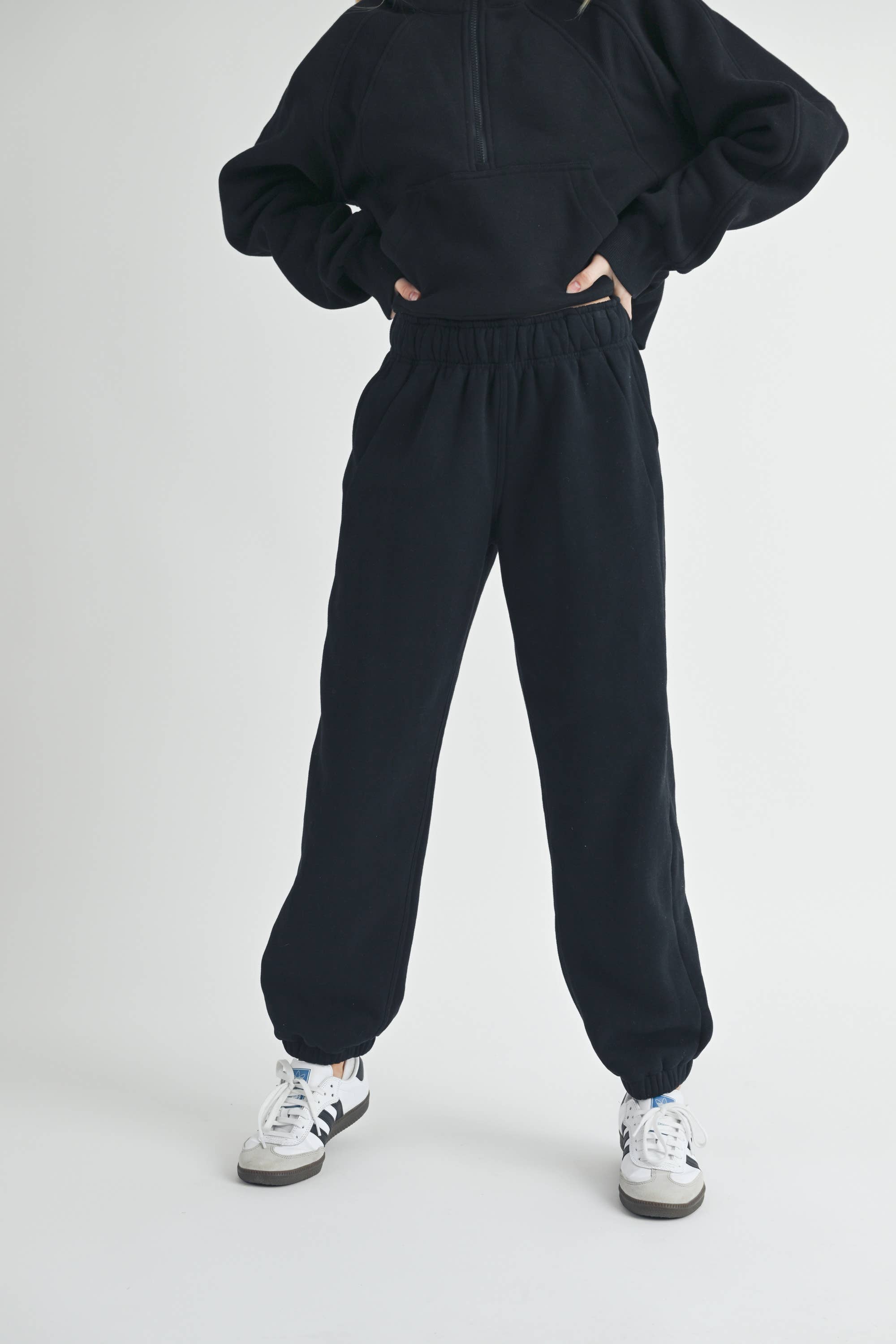 Rani Heather Grey Jogger Pants