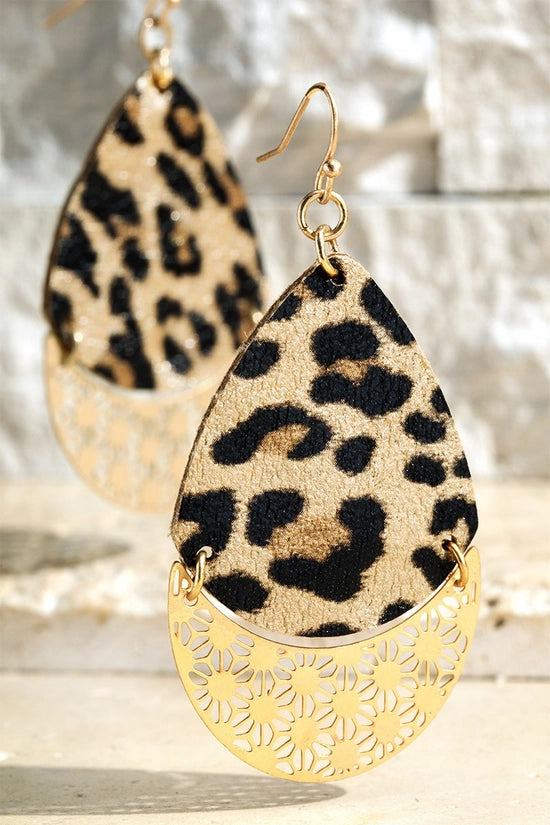 Kori Leopard Earrings