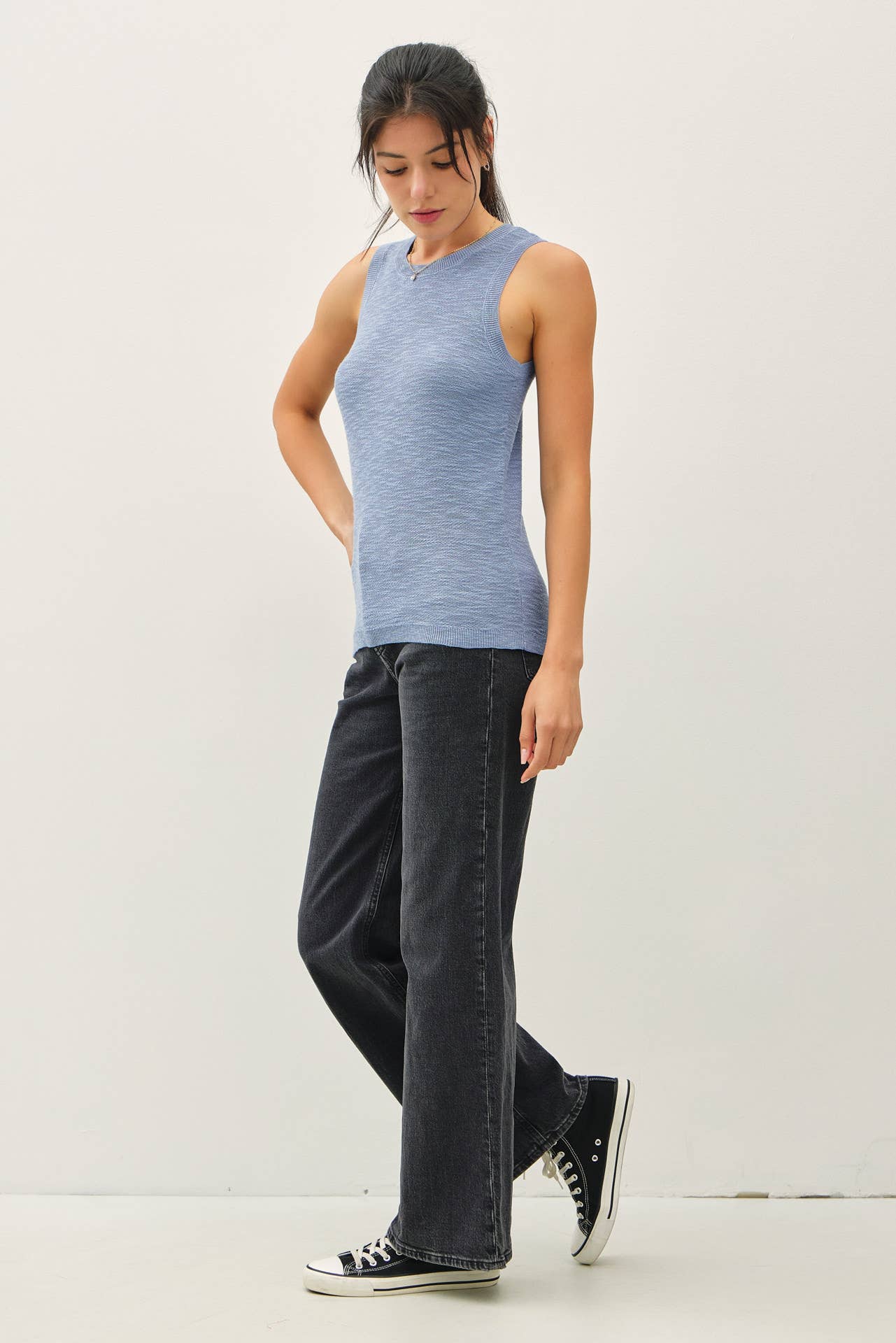 Tiffany Slub Knit Tank Top