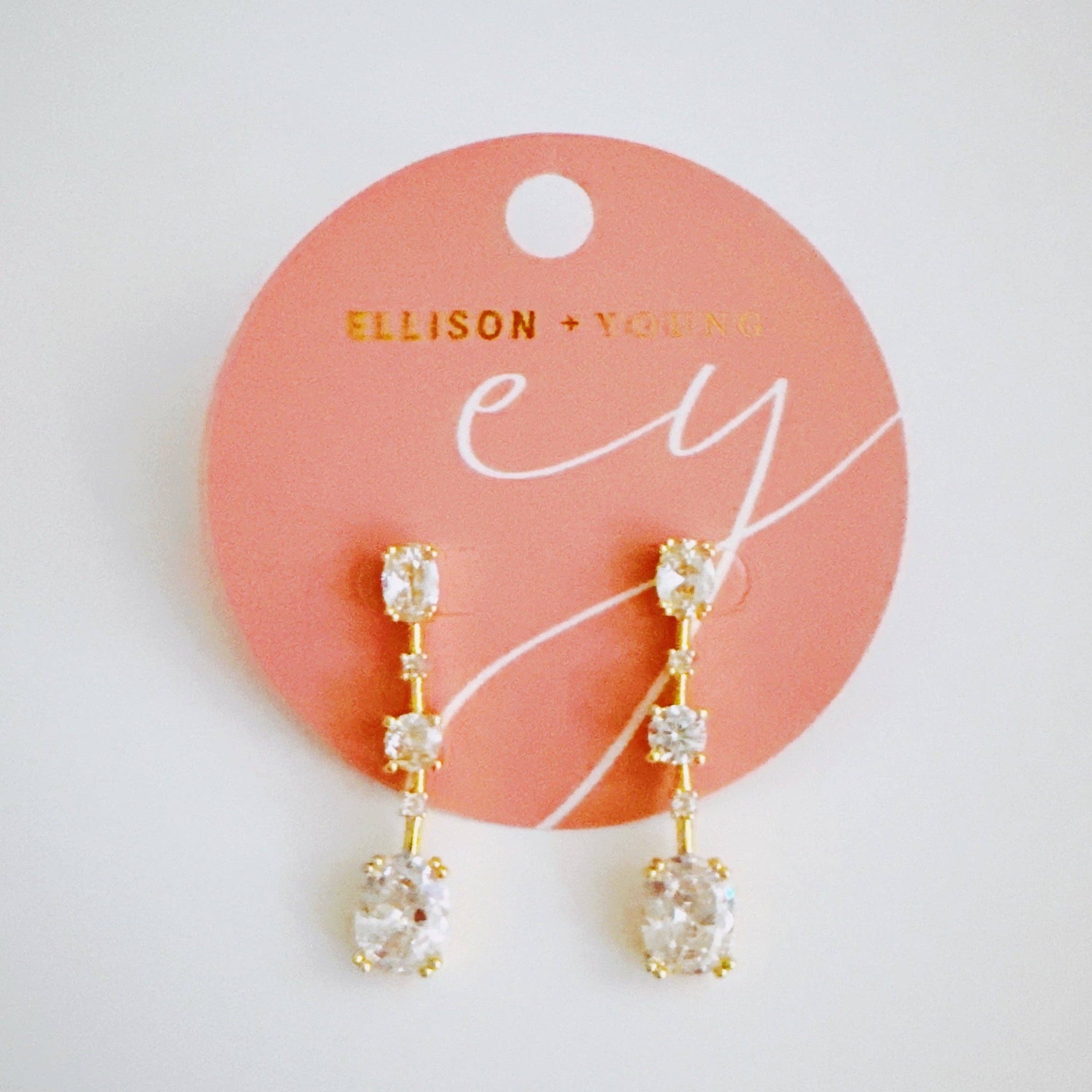 Dramon Brilliant Drop Earrings