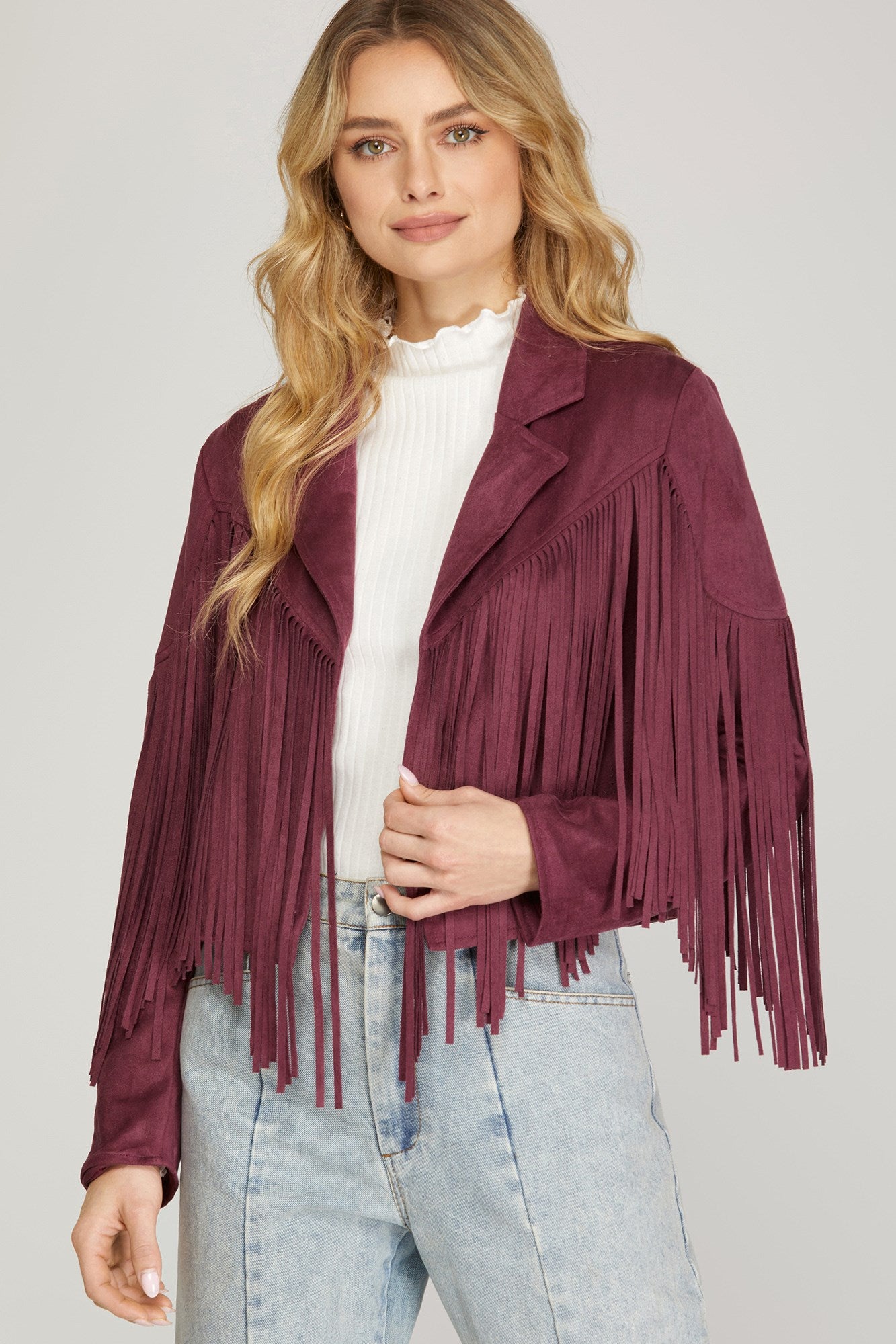 Hannah Fringe Jacket