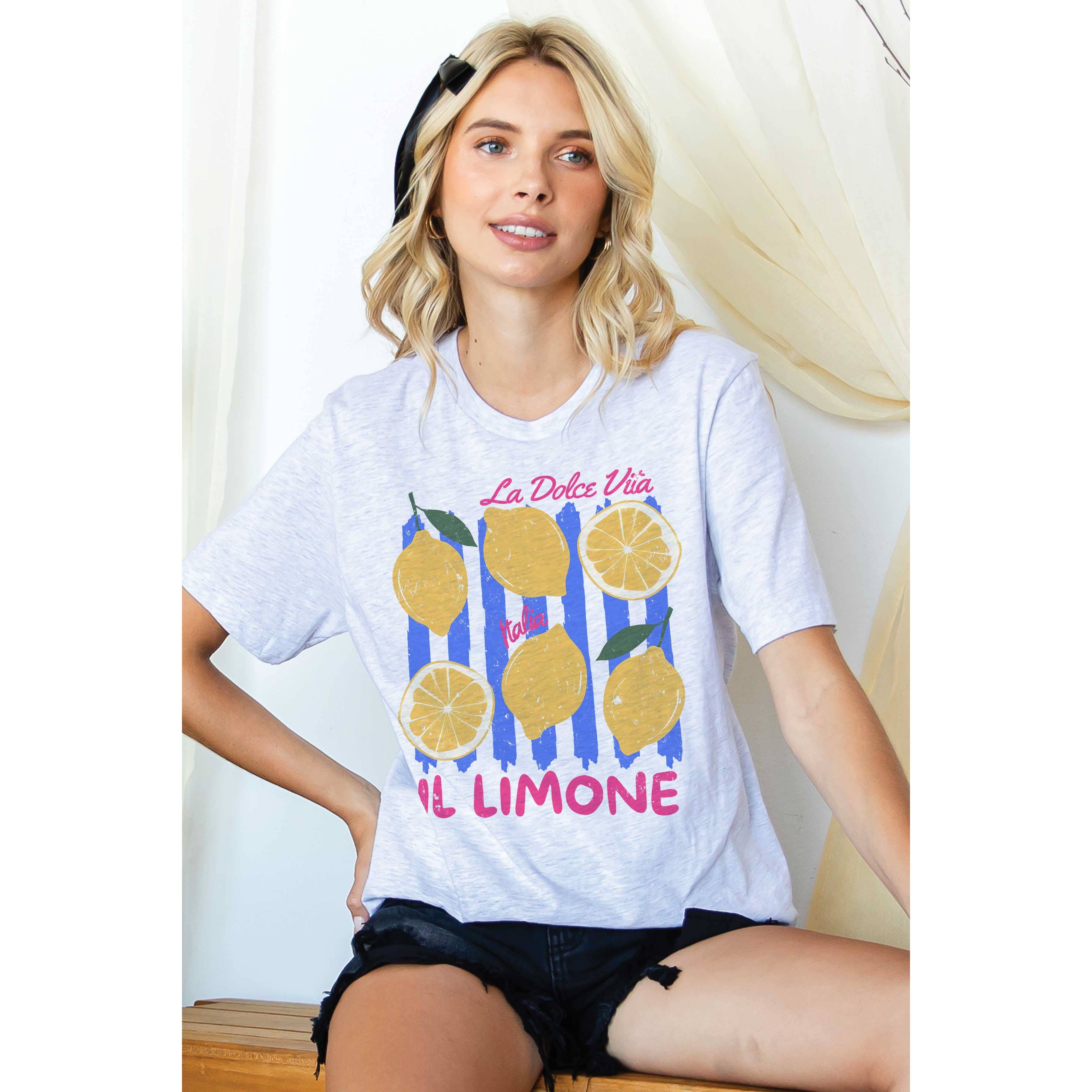 LA DOLCE VITA IL LIMONE Graphic Tee PREORDER