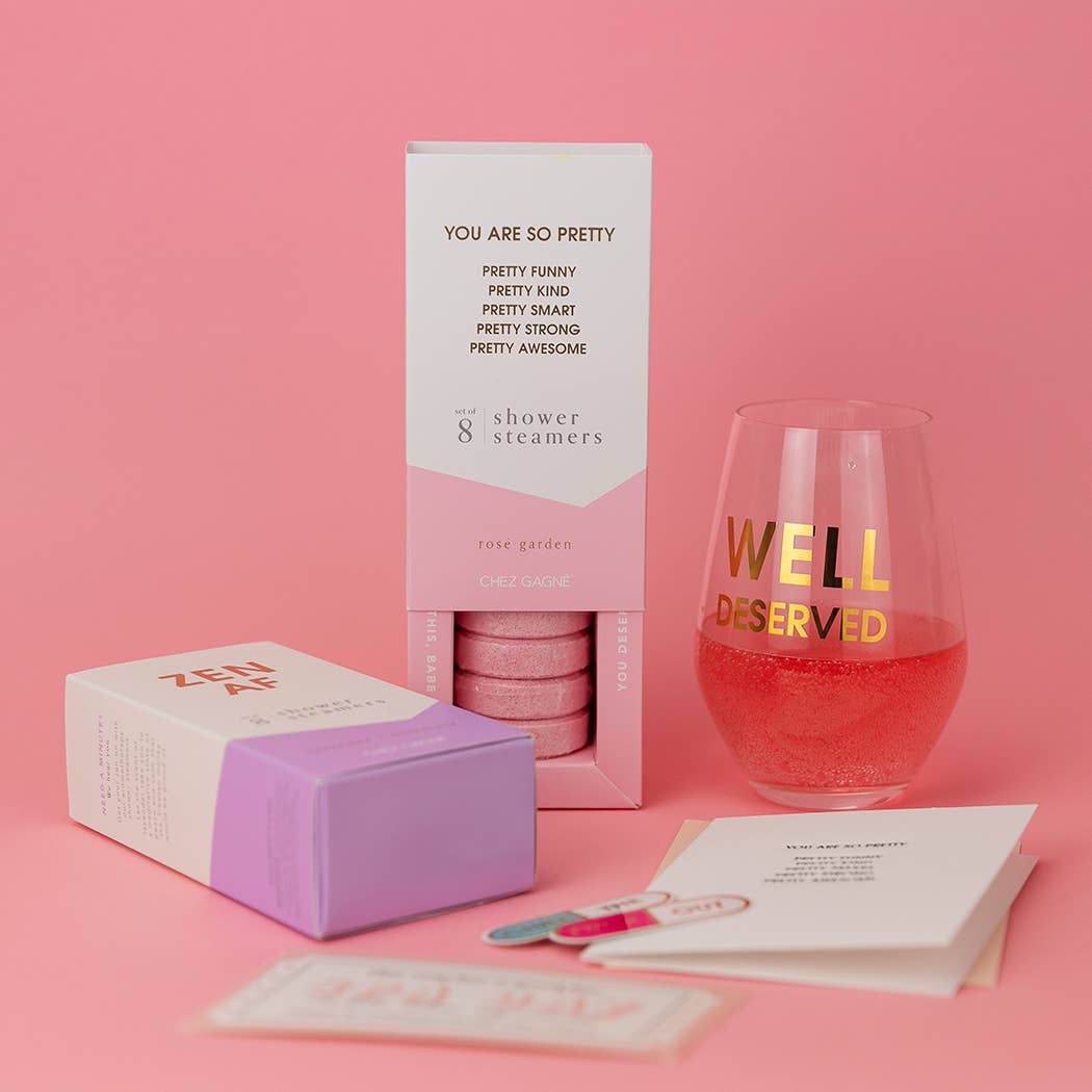 You Are So Pretty Shower Steamers - Rosé Garden - Set of 8 Tabs