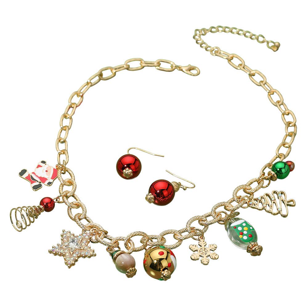 Holiday Charm Station Necklace