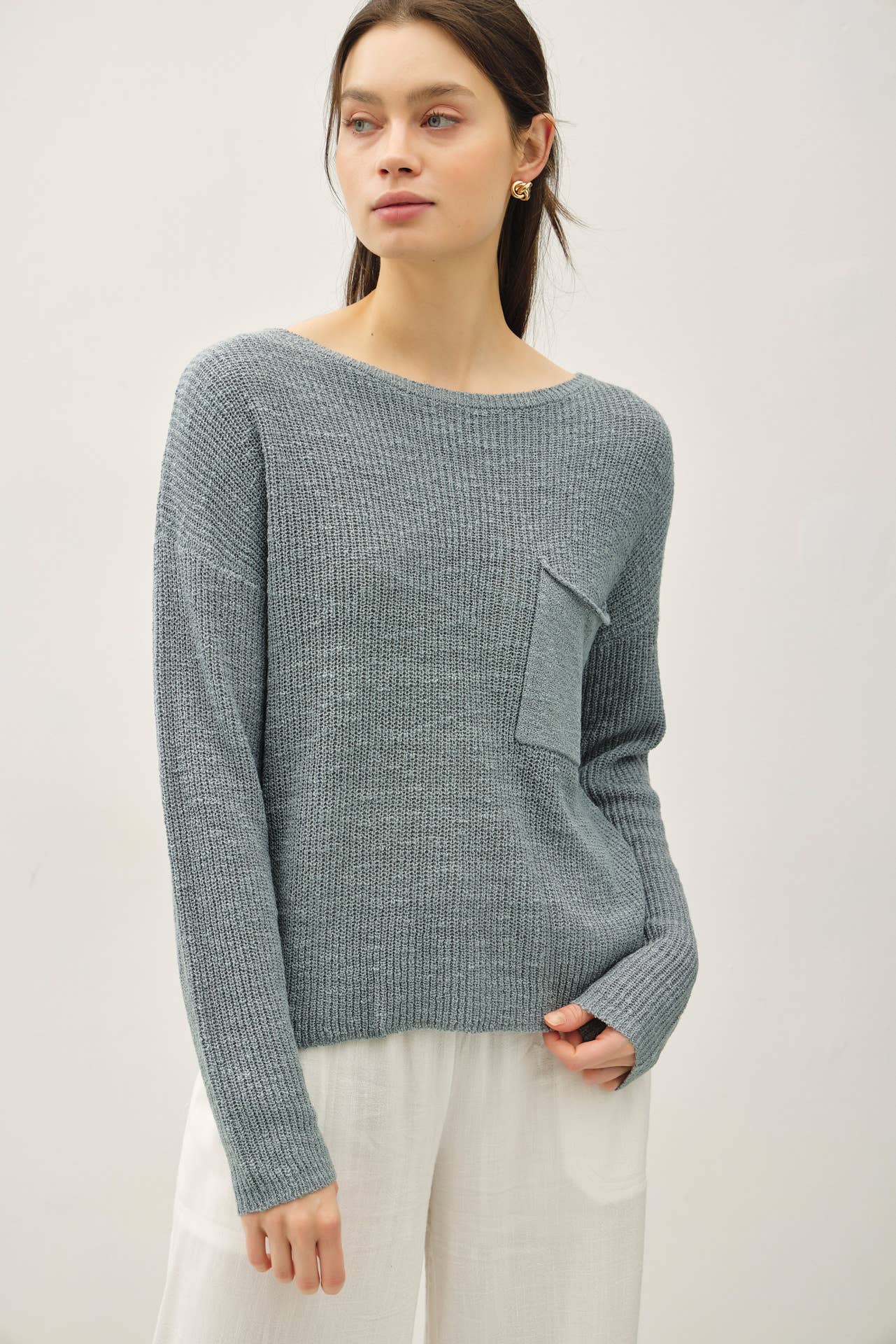 Tessa Chunky Knit Sweater- In stores 10/9!