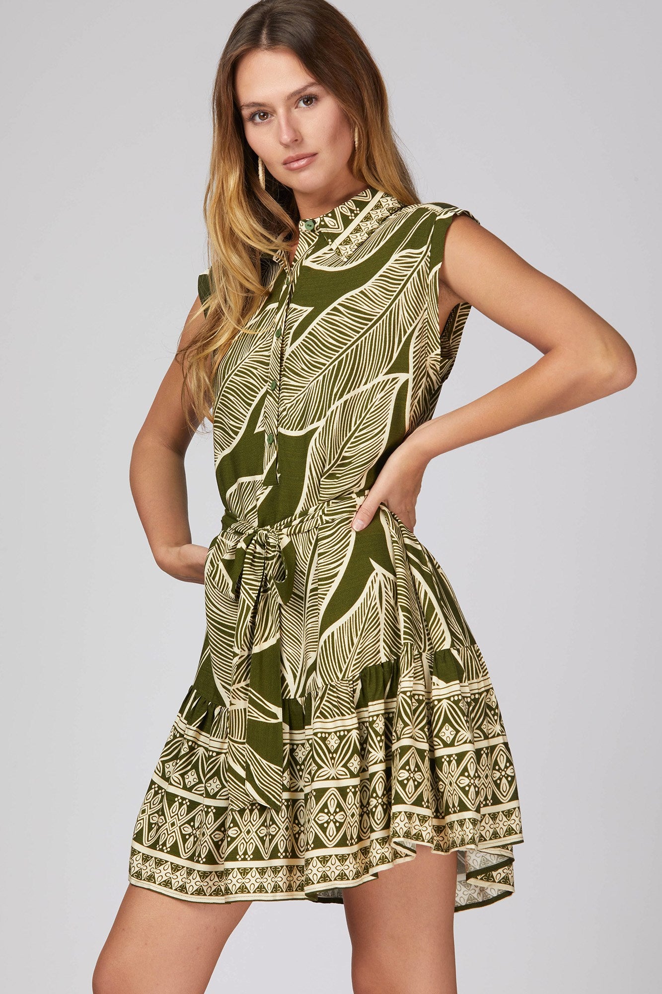Stefan Print Mini Dress