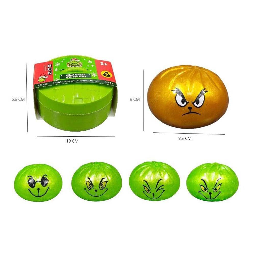 Grinch Dumpling Mystery Squishy Toy