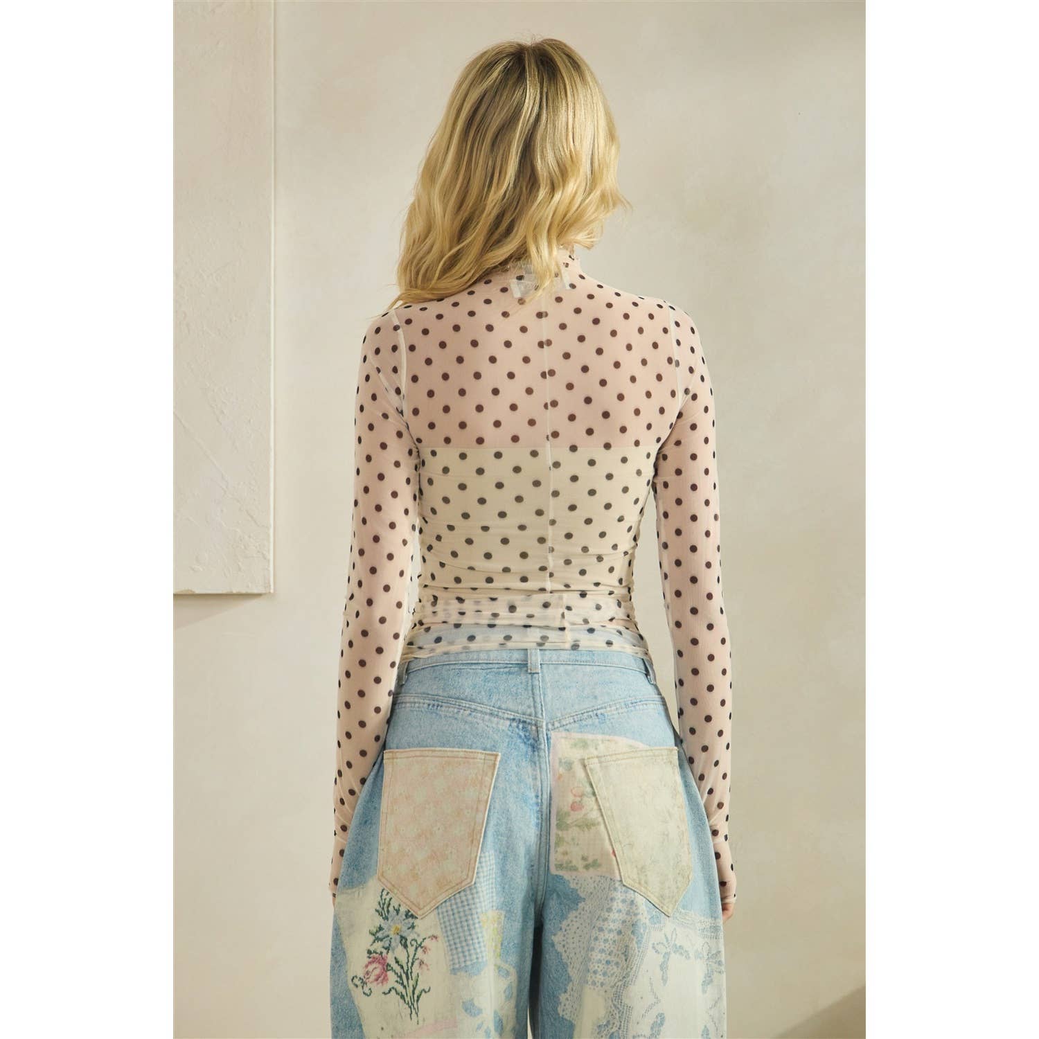 Liah Lace Long Sleeve Top