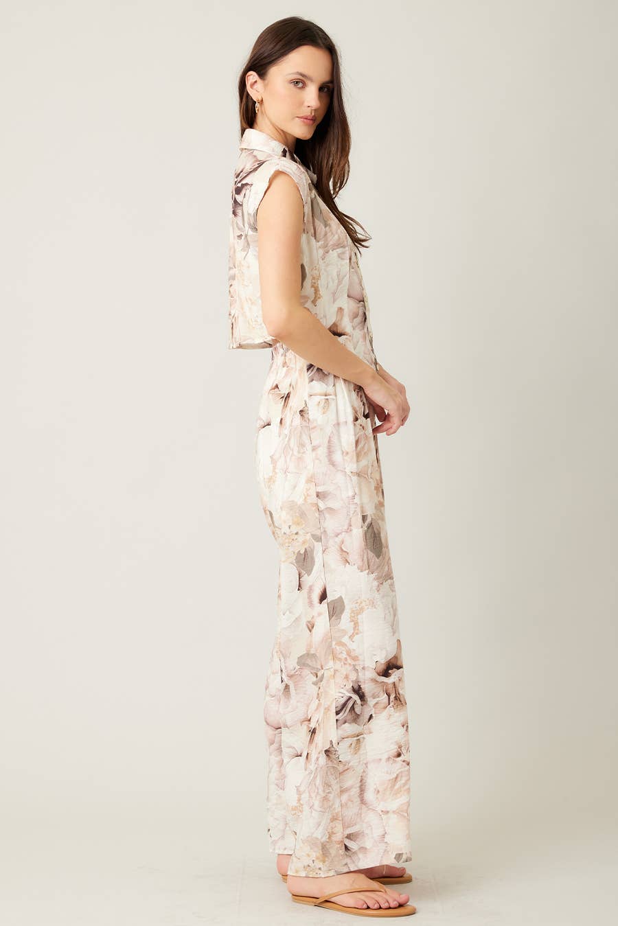 Dullie Printed Cut Out Jumpsuit