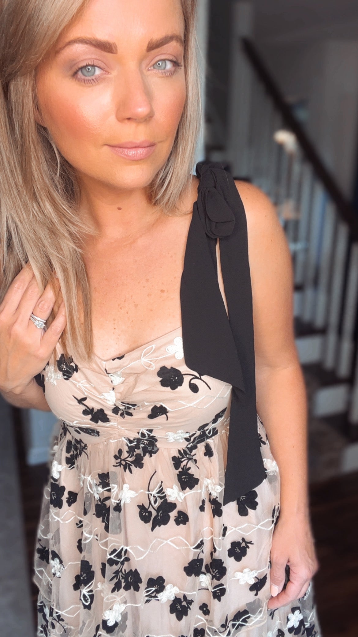 Mindi Floral Midi Dress