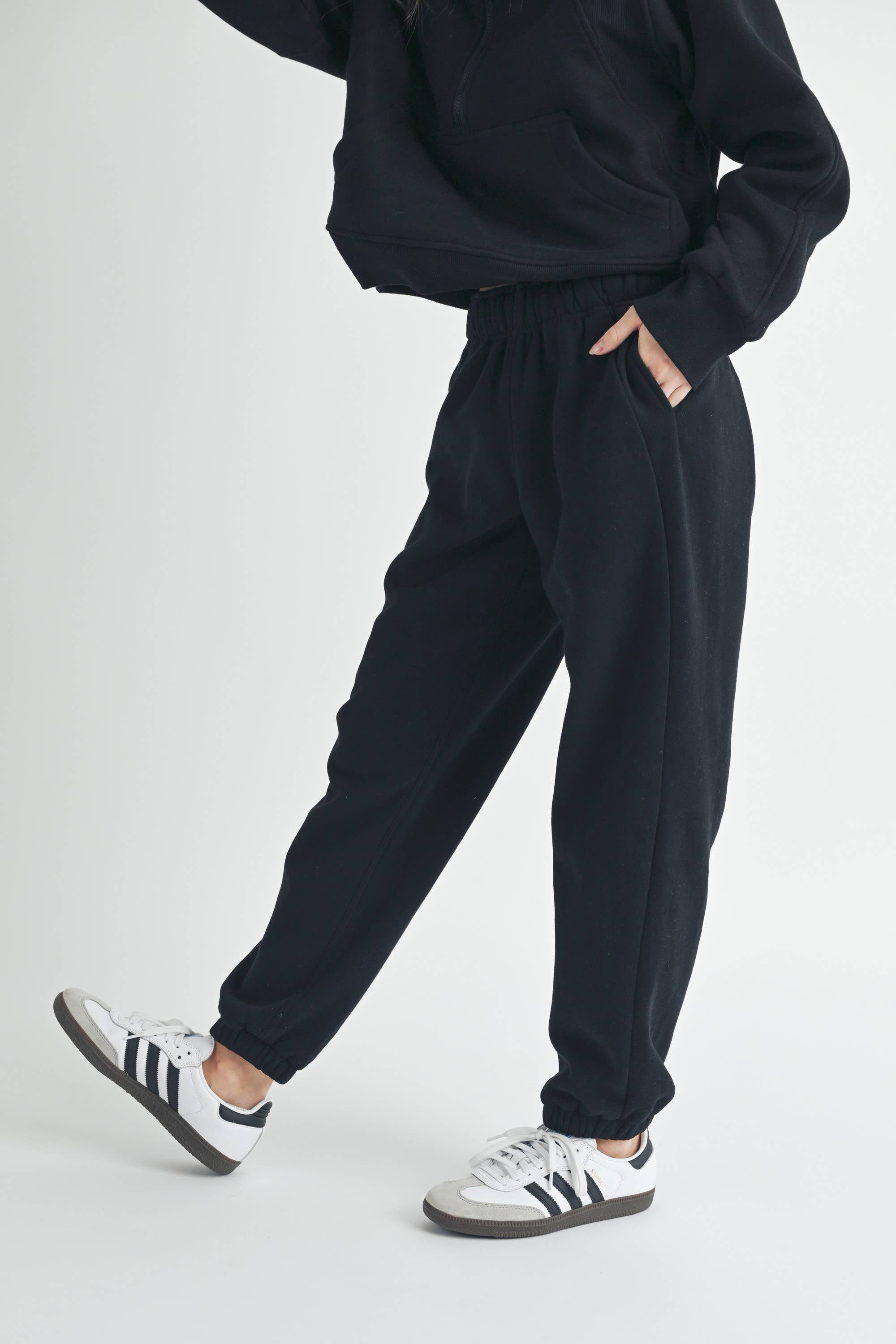 Rani Heather Grey Jogger Pants