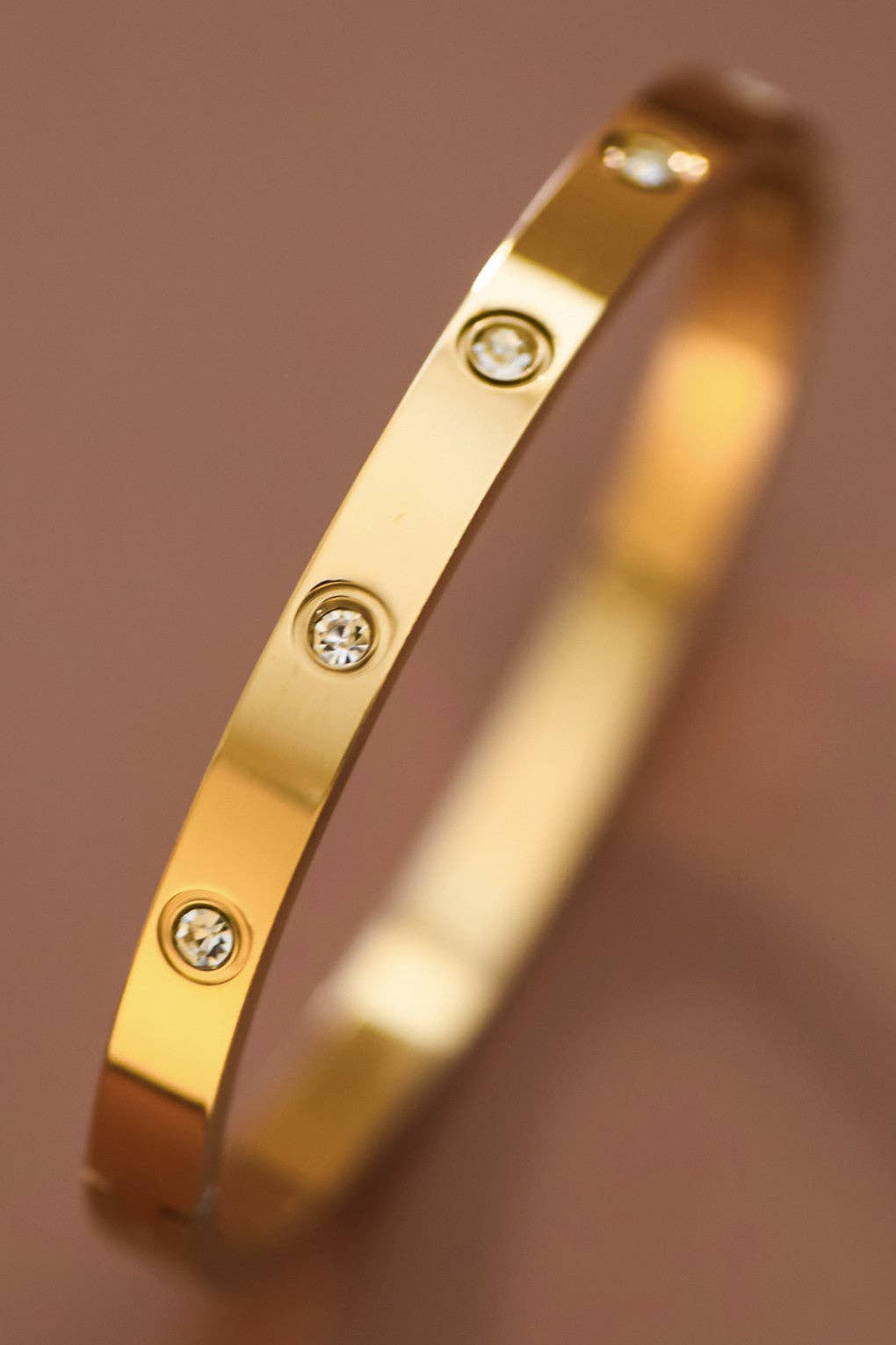 Axel 18K Gold Plated Bangle