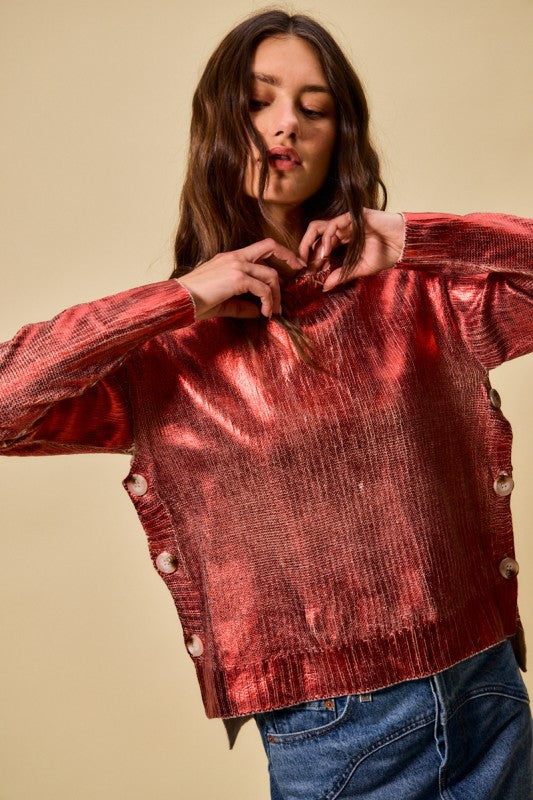 Margery Metallic Sweater