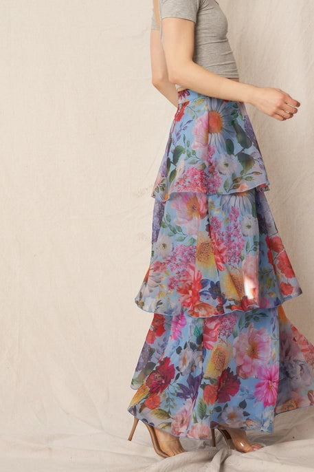 Beggs Floral Layer Skirt