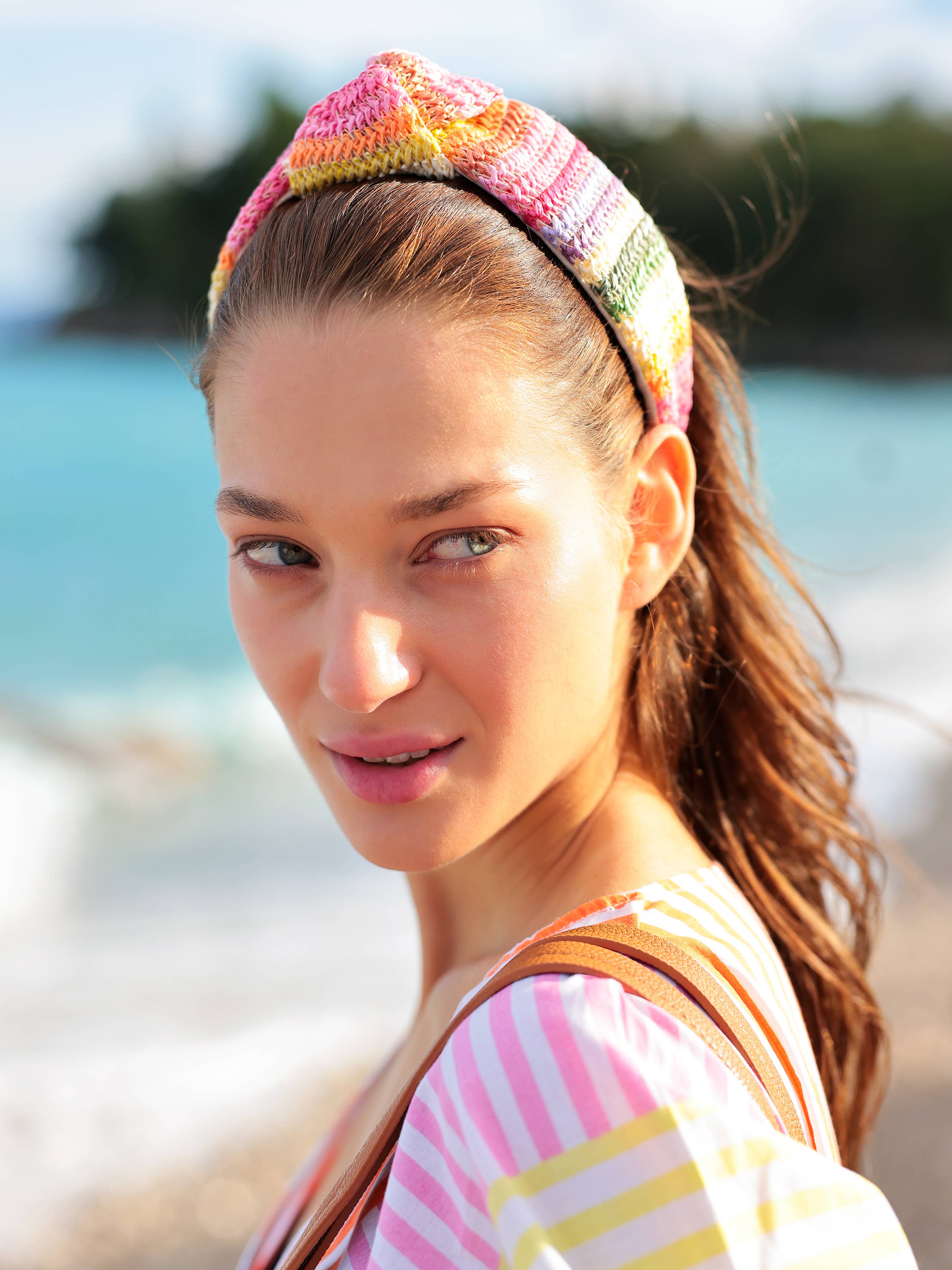 Rainbow Knot Headband