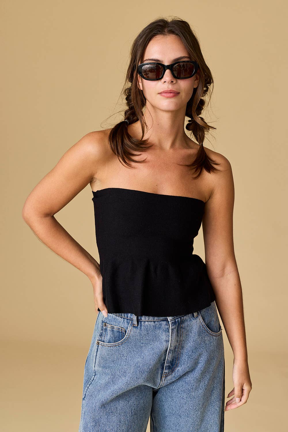 Ellie Strapless Top