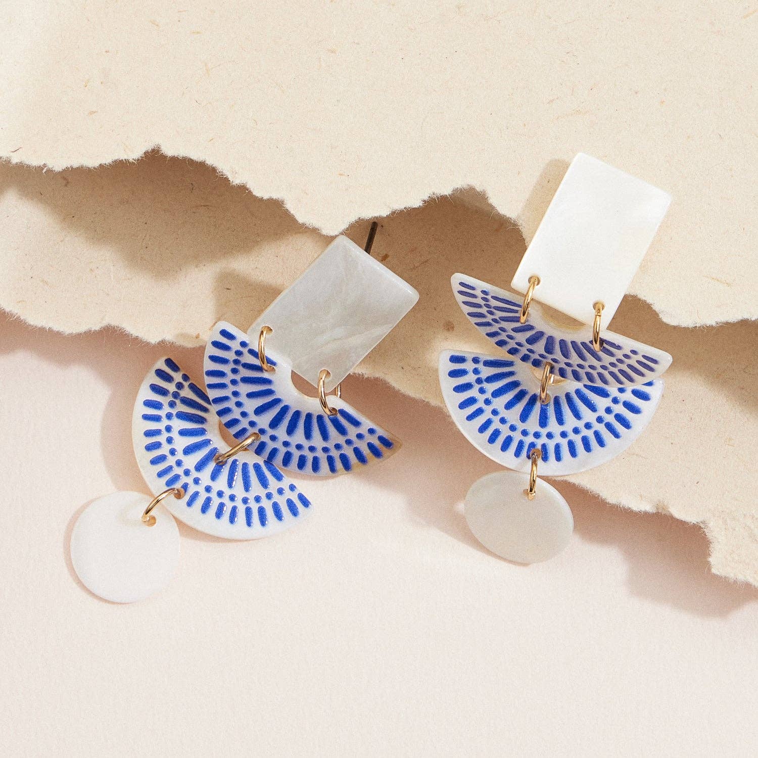 Gollie Mother-of-Pearl Dangle Earrings