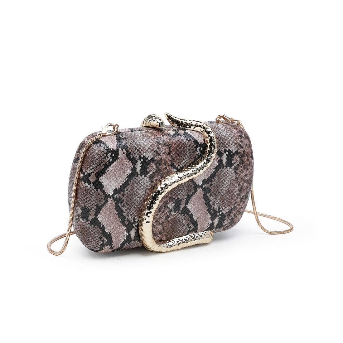 Reputation Snake Evening Handbag
