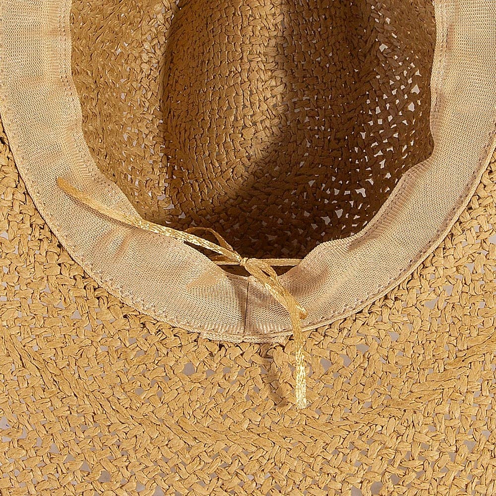 Ava Braided Rope Band Straw Hat