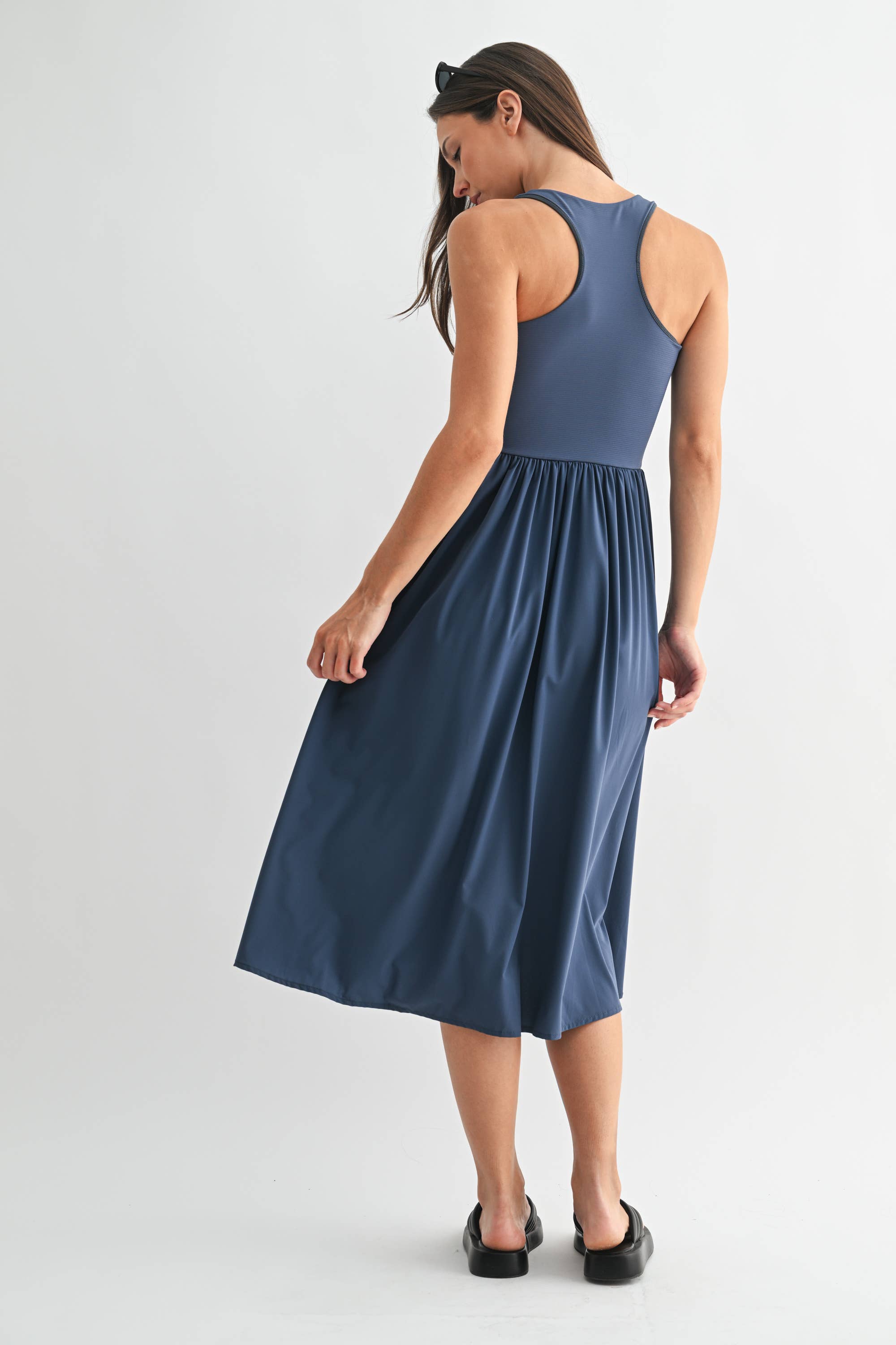 Bree Rib Tank Midi Dress