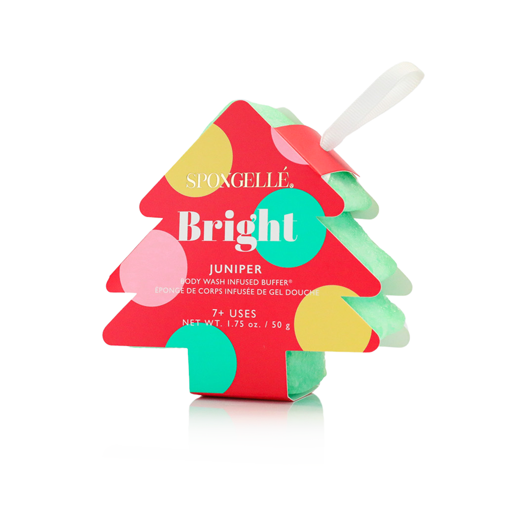 Spongelle Holiday Tree Buffer (4 Fragrances!)