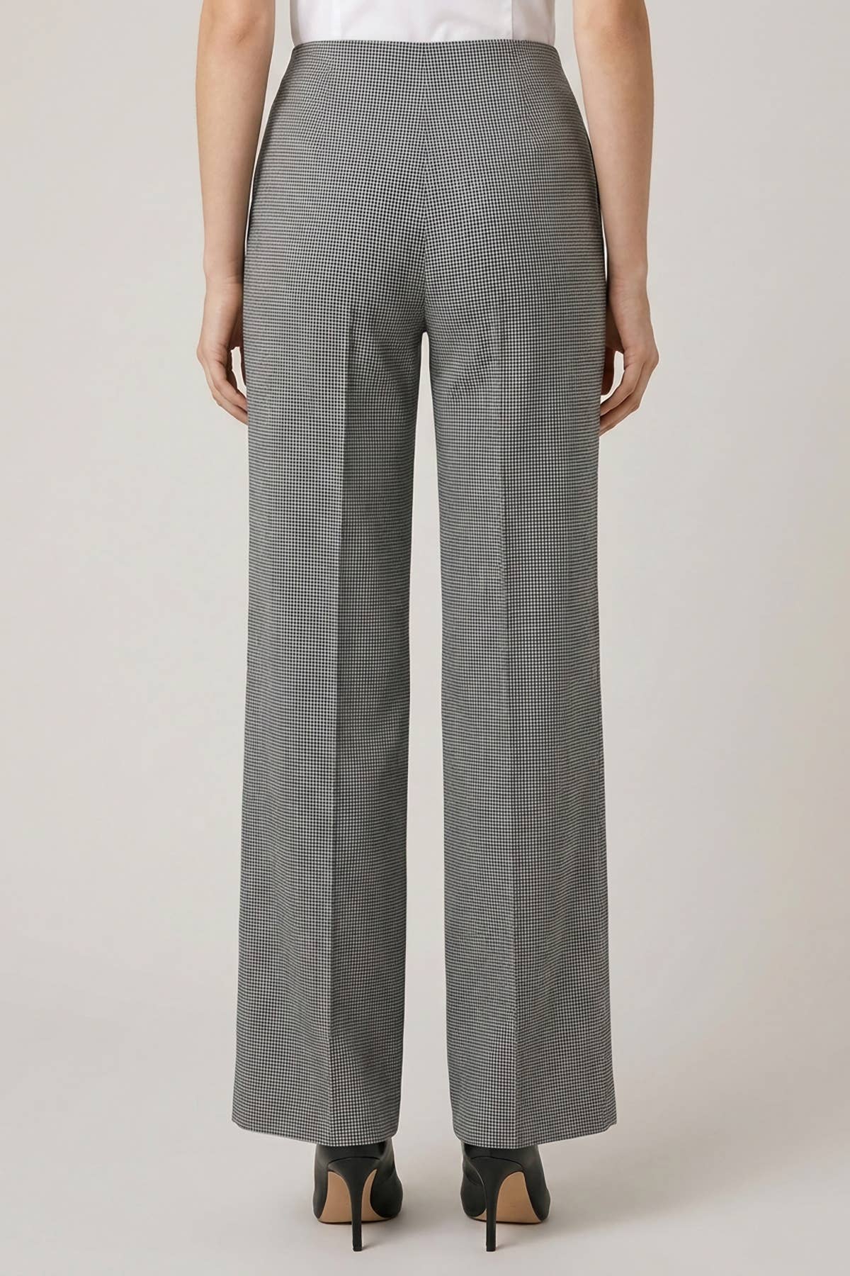 Drestin Houndstooth Straight Pants