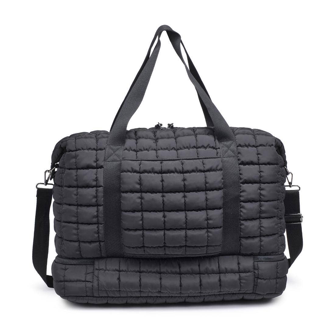 Globetrotter Quilted Nylon Puffer Travel Weekender (2 Colors!)