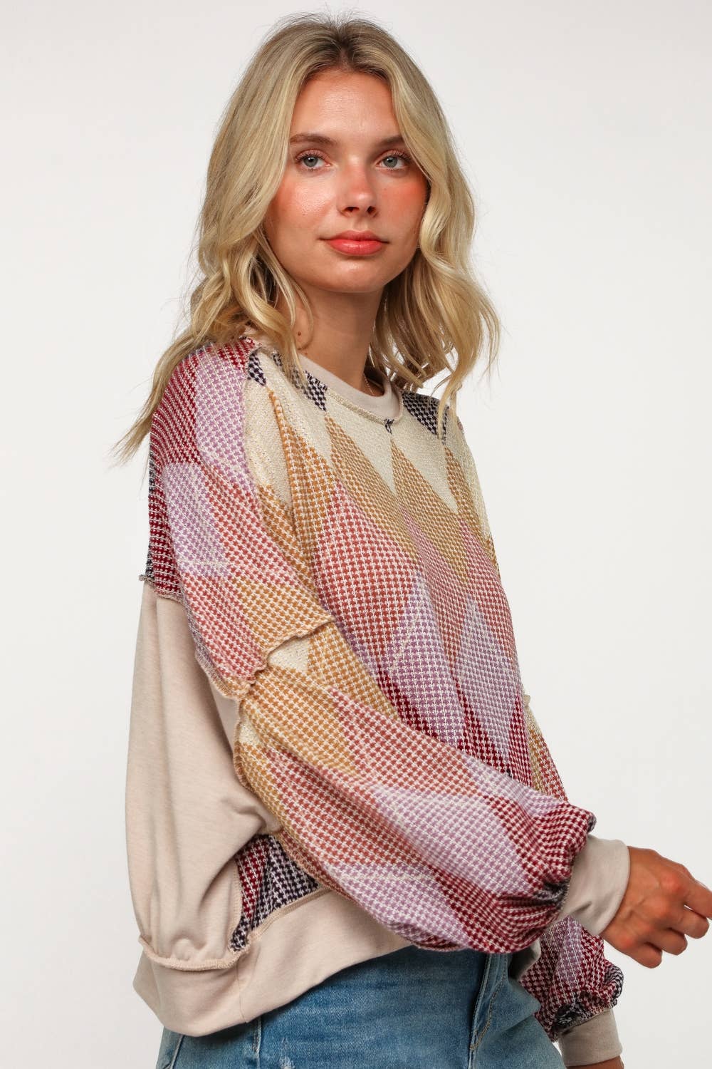 Francesca Argyle Print Top