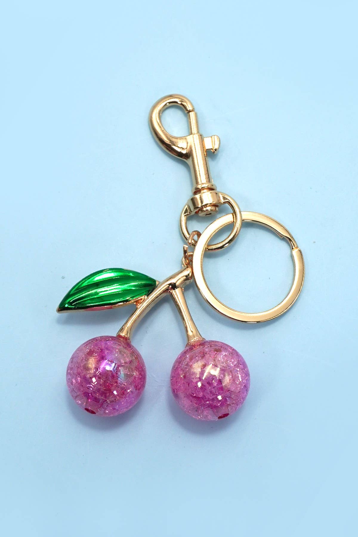 Cherry Charm Key Chain