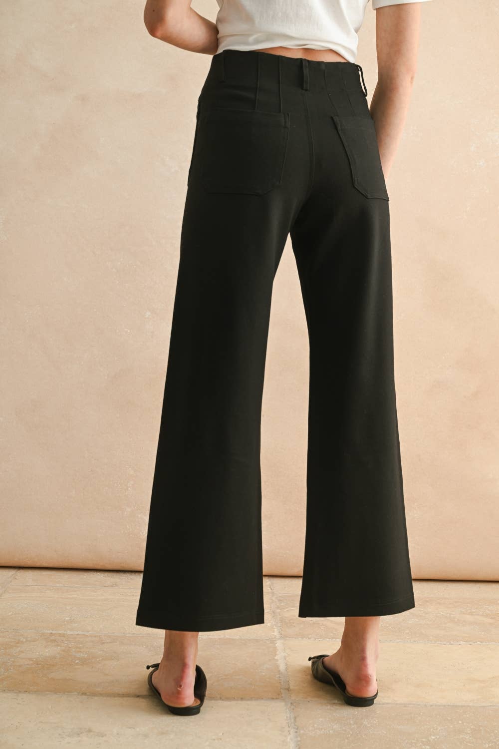Viona Ponte Crop Pants