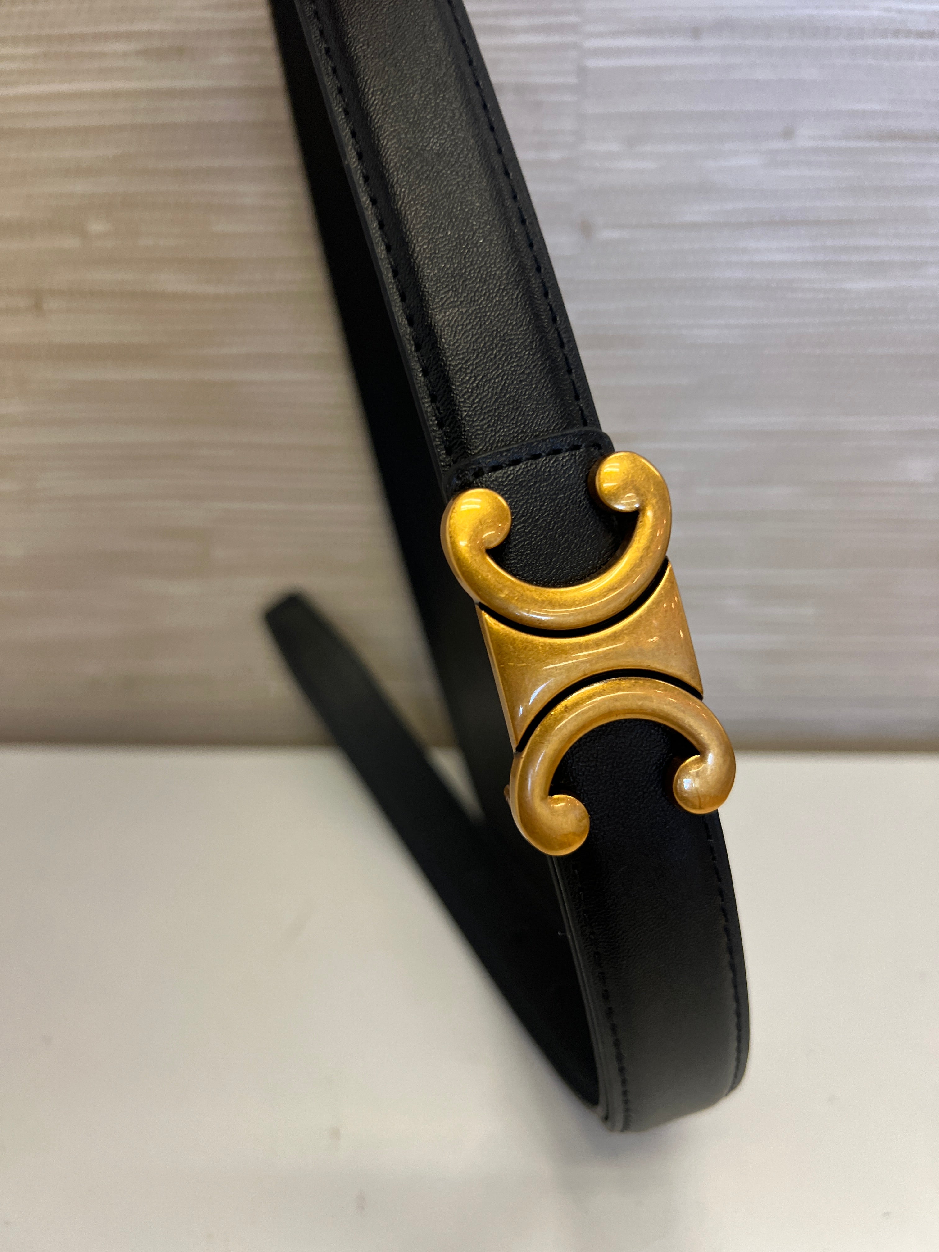 Vika Ornate Black Belt